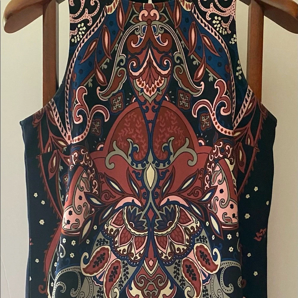 Banana Republic M dress. Sheath style. Sleeveless. Polyester and spandex. - Picture 2 of 11